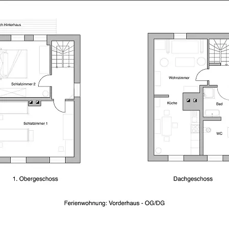 Stadtflucht Lueneburg: Innenstadt Lägenhet *